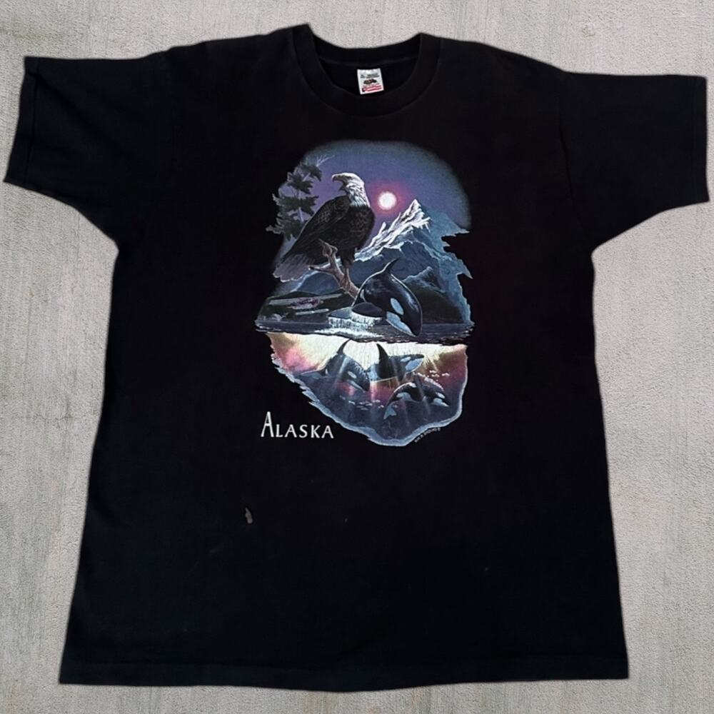 Alaska 90s wilderness shirt
